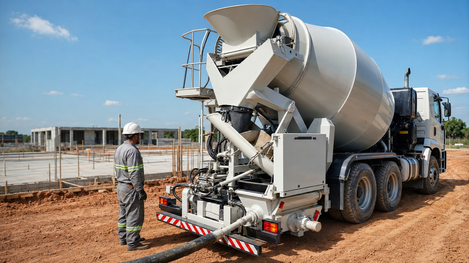Concreto usinado em Maceió
